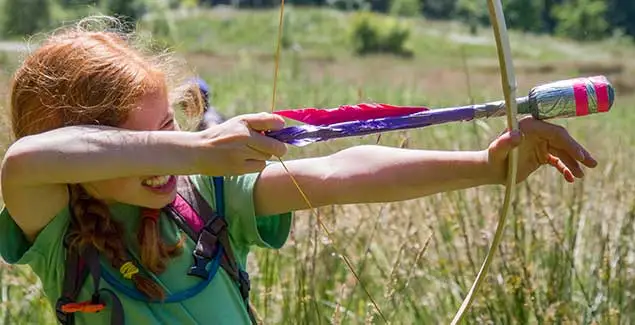 Foam arrow archery game